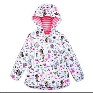 Disney Animators Collection Rain Jacket Size 4